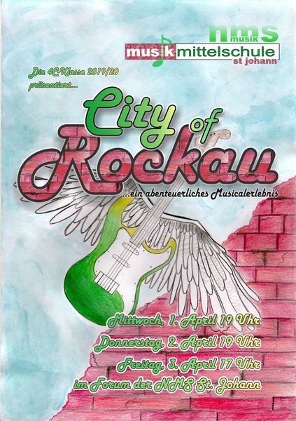 cityofrockau plakat