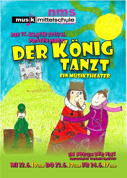 der könig tanzt flyer