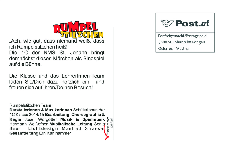 flyer rumpelstilzchen hinten